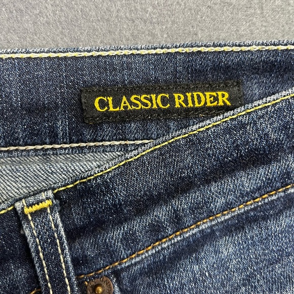 Lucky Brand Classic Rider Bootcut Jeans Womens 12/31  Blue Denim Y2K 90s 1521 - Picture 3 of 10